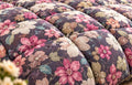 Midnight floral quilt cootexa