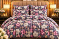 Midnight floral quilt cootexa