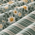 Sage bloom bedsheet cootexa