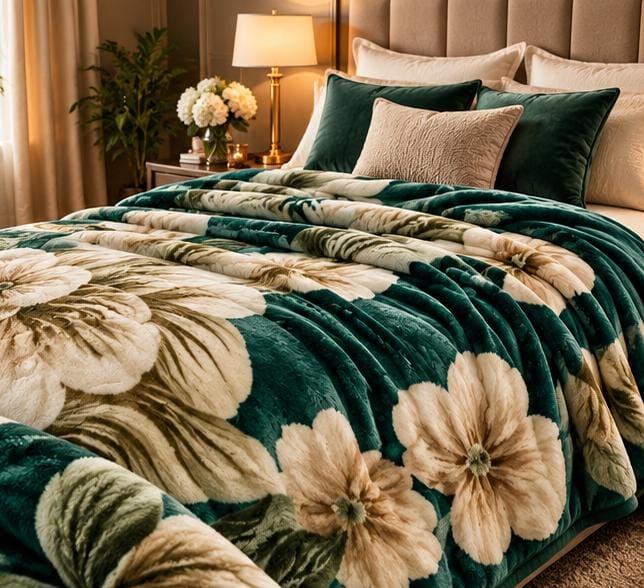 Cootexa Green Armani gold blanket cootexa