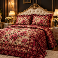 Luxury maroon mimosa set cootexa