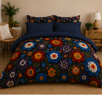 Royal midnight 5D comforter set