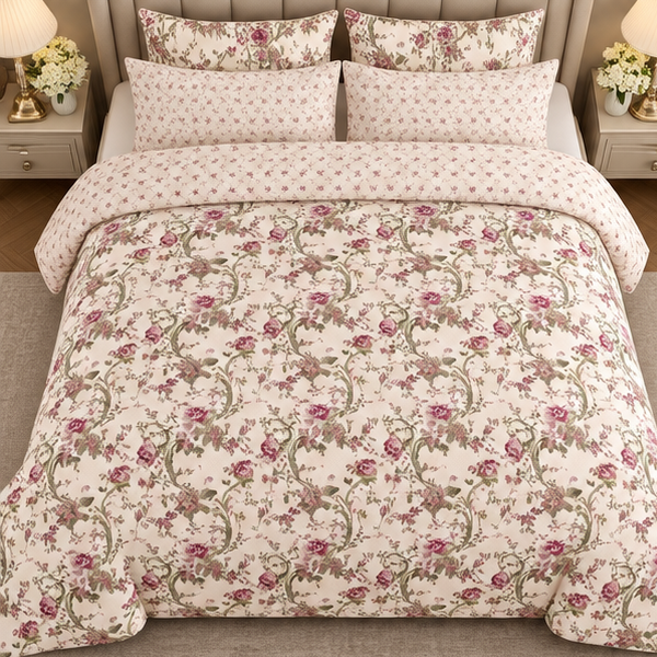 Vintage rose bedsheet cootexa