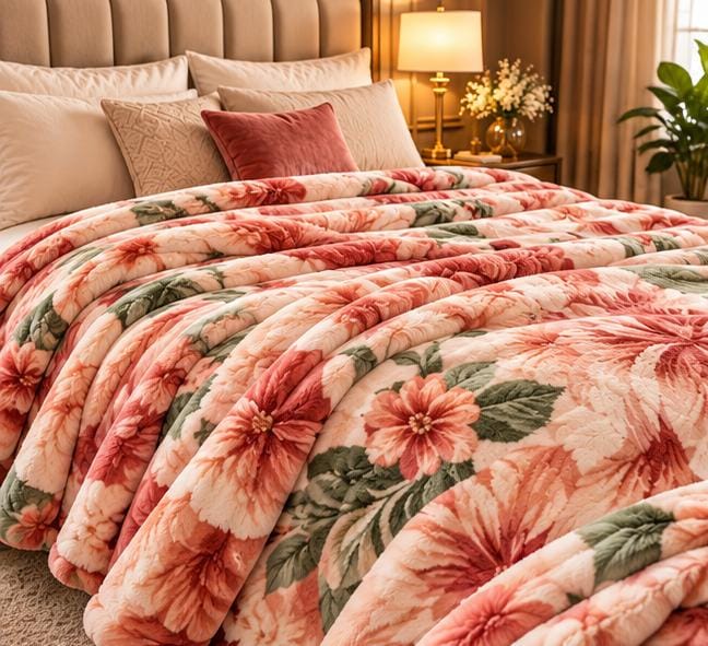 Cootexa peach Armani gold blanket cootexa