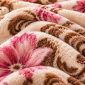 Morga spain elegant blossom floral blanket cootexa