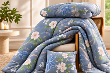 Blue serenity floral Razai cootexa