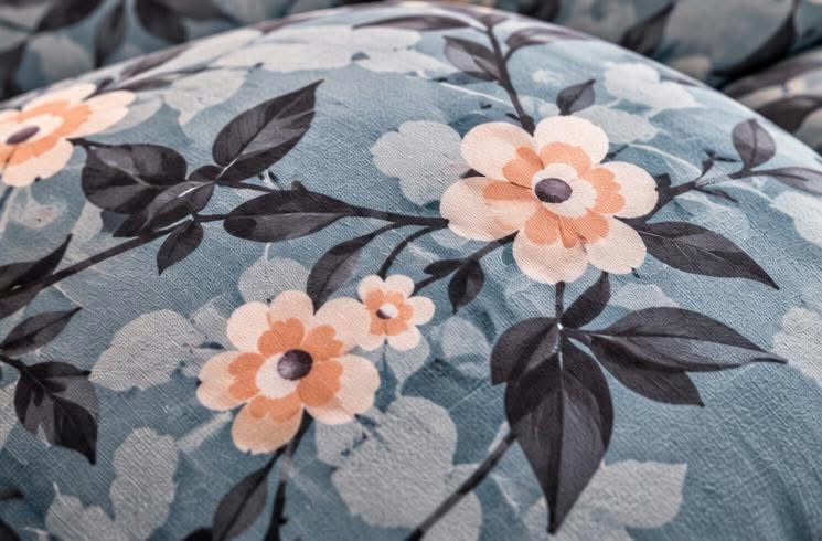Blue blossom quilt set cootexa