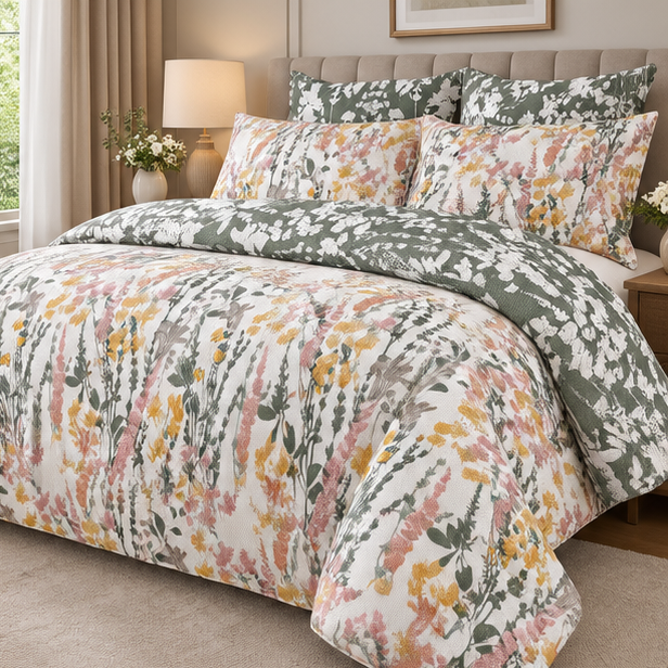 Meadow bloom bedsheet cootexa