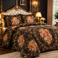 Luxury black and gold mimosa set cootexa