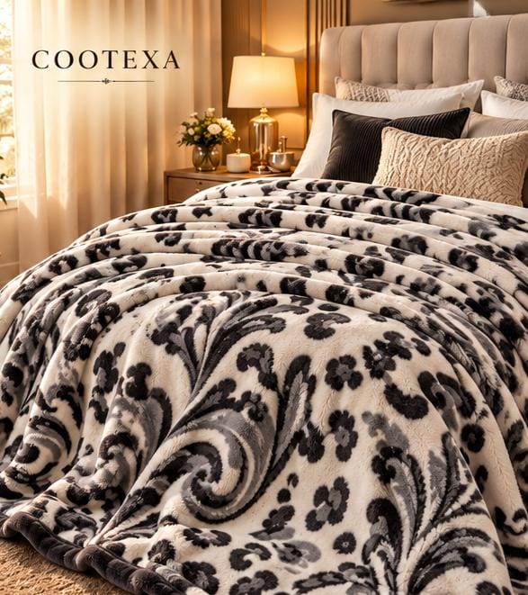 Morga spain premium monochrome blanket cootexa