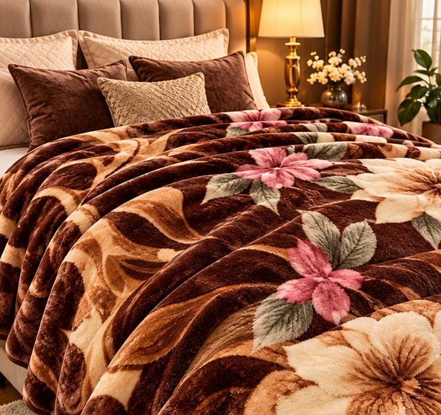 Cootexa Armani gold brown blanket cootexa