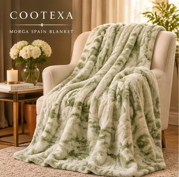 Morga spain luxury floral blanket cootexa