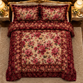 Luxury maroon mimosa set cootexa