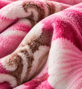 Morga spain luxury pink floral blanket cootexa