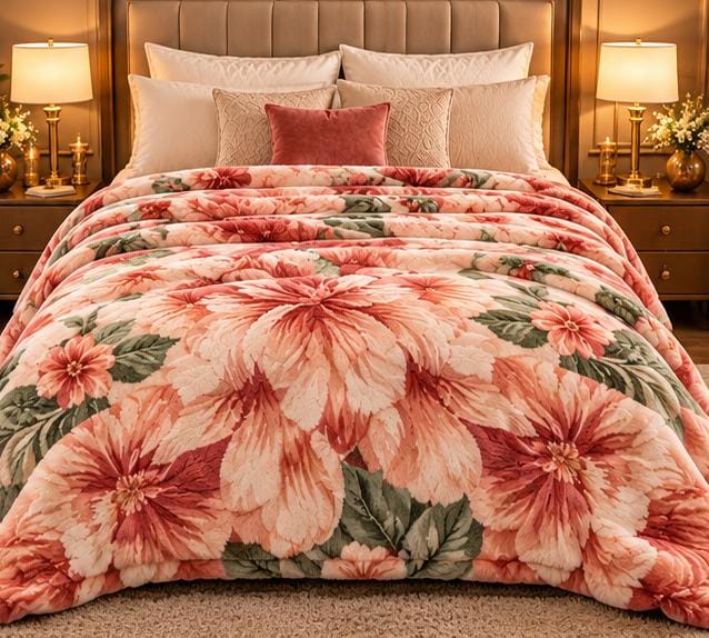 Cootexa peach Armani gold blanket cootexa
