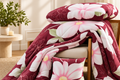 Blooming rose cotton satin Razai cootexa
