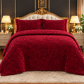 Cootexa silko self embossed bridal blancket set cootexa