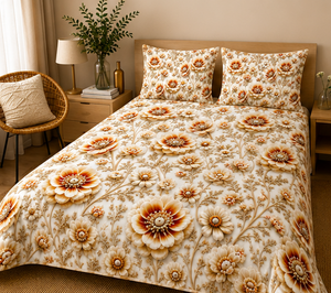 Diamond bloom 5D bedsheet