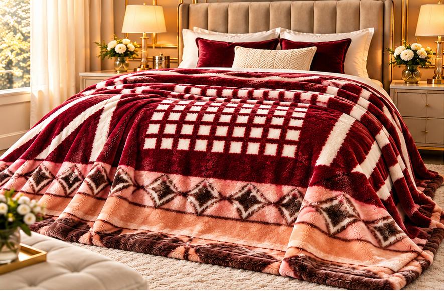 Cootexa burgendy Spanish blanket cootexa