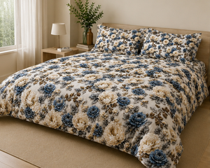 Knite flower 5D bedsheet