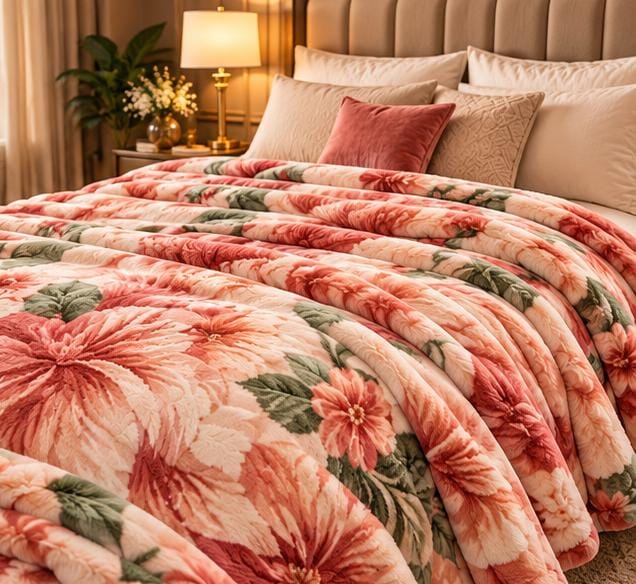 Cootexa peach Armani gold blanket cootexa